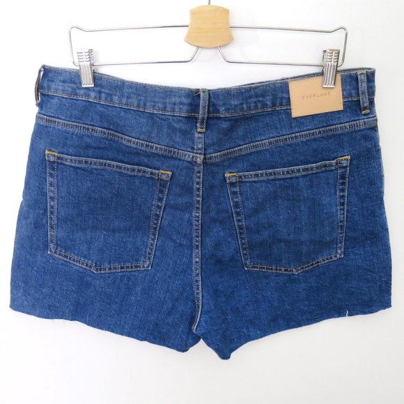 Everlane Cheeky Denim Shorts Size 33 - Picture 5 of 10